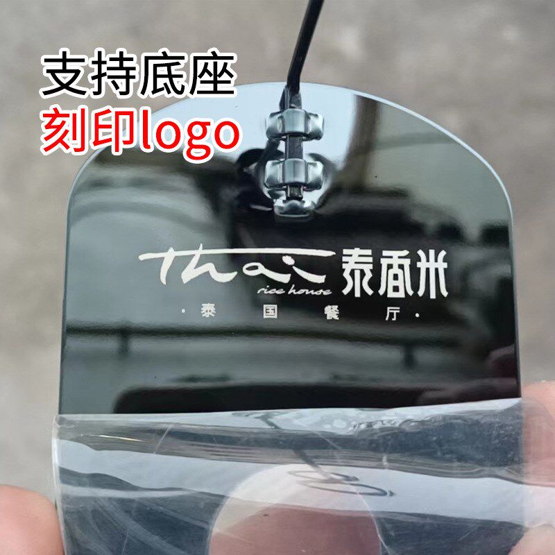 POP金属价格标签夹黑色烘培店标价夹银色广告夹金属金色展示夹