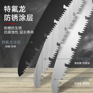 德国进口折叠锯木工锯手拉锯子快速手工锯家用伐木钢锯锯树神器