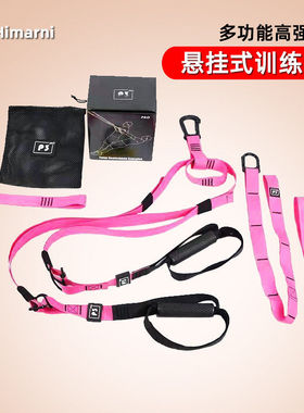 2026新款悬挂式健身拉力绳TRX多功能套装运动家用训练带