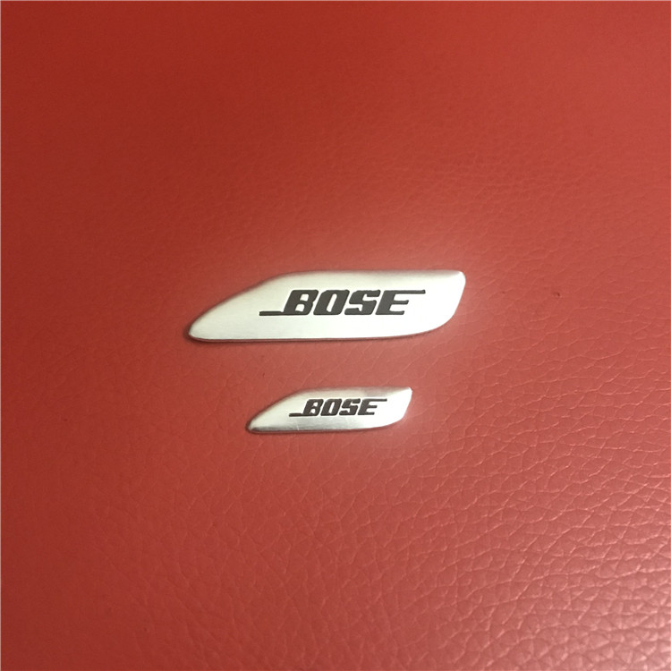 适用于BOSE金属喇叭罩标改装贴