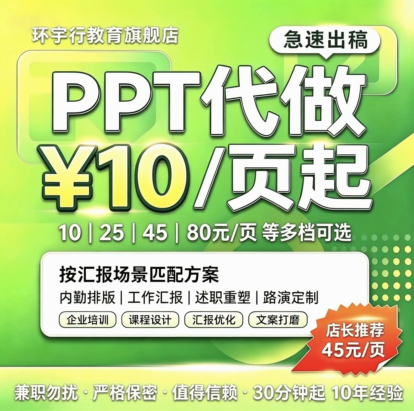 ppt制作代做设计美化修改动画英语企业课件述职路演汇报定制演讲图片