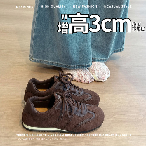 爆款秋季女德训鞋轻便防滑百搭