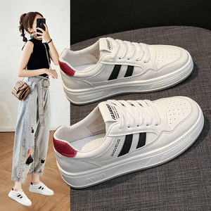 厚底小白鞋女2026新款爆款春秋休闲鞋板鞋女时尚百搭秀气运动鞋女