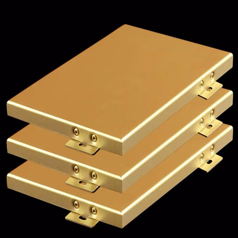 速发幕墙铝单板图案门头艺术t造型冲孔雕花镂空装饰铝板木纹色厂