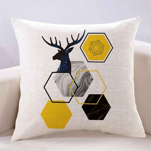 【雅之阁】北欧几何抽象靠枕抱枕