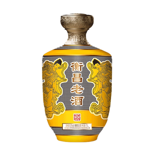【预售】衡昌烧坊衡昌老酒茅台镇酱香白酒大容量53度1000ml单瓶