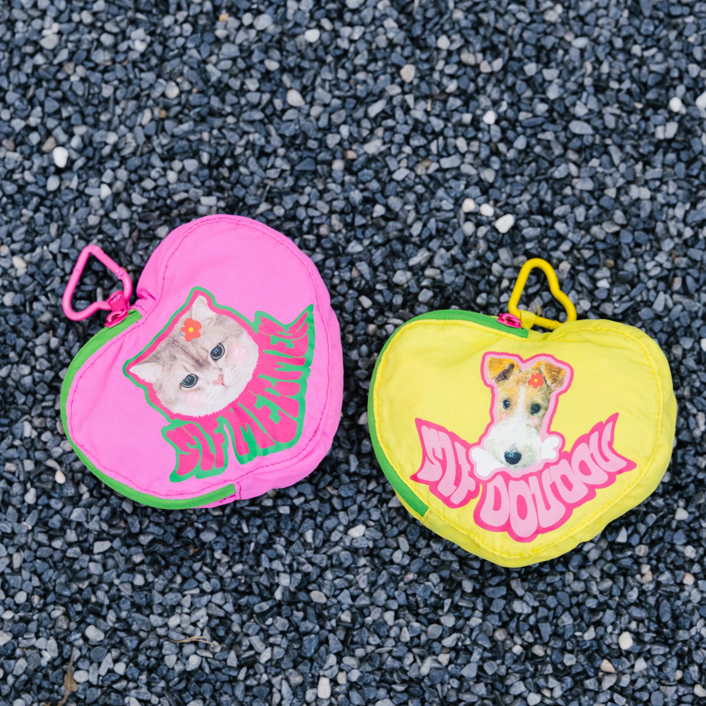 SIF MERMER原创大容量防水多巴胺彩色挂件折叠收纳购物手提环保袋