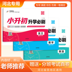 河北专用2024小升初升学必刷卷语文数学英语专项分类测试卷真题演练培优提升卷仿真模拟分班考试卷备考2025人教统编版冀教北师大版