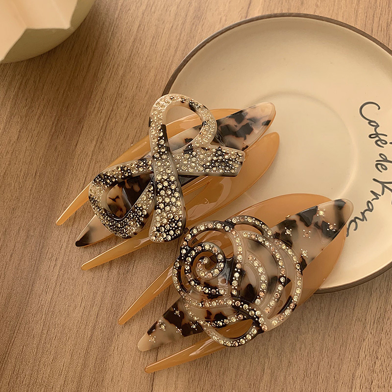 saradear法式气质醋酸抓夹