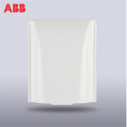 瑞士ABB 开关插座 德韵单连插座防溅盒防水盒AS502