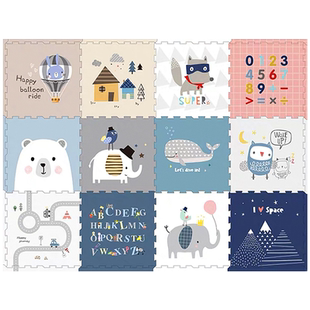 XPE宝宝拼接爬行垫加厚婴儿爬爬垫儿童地垫环保无味家用床边垫子