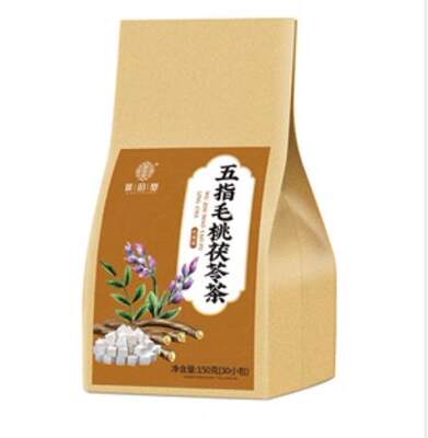 焦韵堂五指毛桃茯苓茶5g*30包/袋赤小豆薏苡仁芡实栀子橘皮苦荞