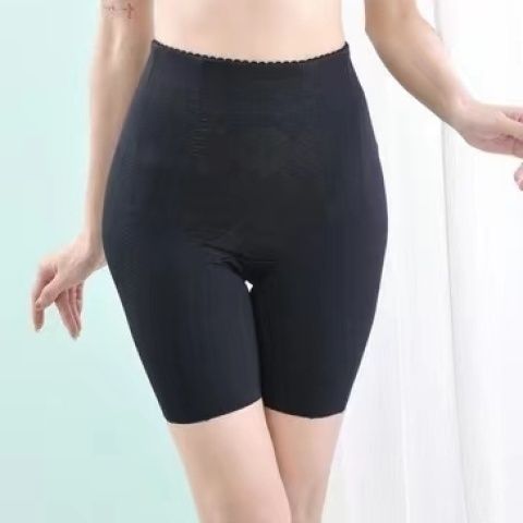 银纤维收腹裤束裤女高腰体雕裤收腹提臀防走光安全裤塑形体雕裤子