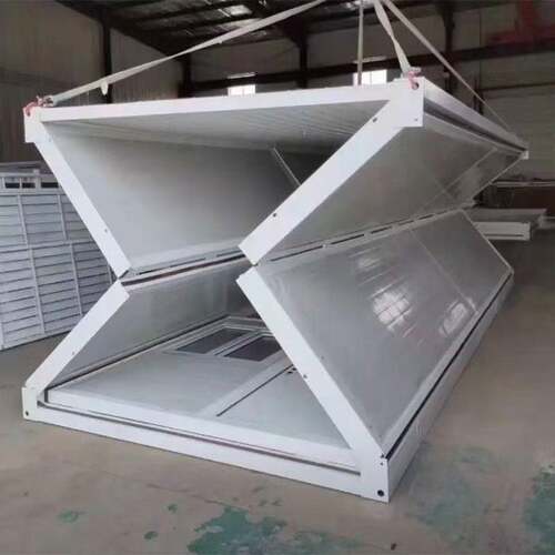 折叠式集成房屋钢结构活动板房可循环使用临时房