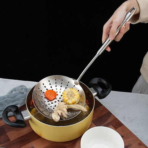 新品Luxury 304 srtainlessu steel big strainer househHold lar
