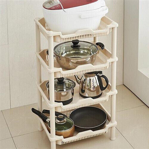 新品Fruit and vegetable e blue basket Ithree or four layers