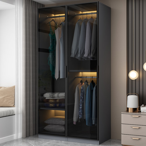 金斗简约家用现代小户型衣柜