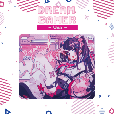 逐梦者Una细面偏涩控制像素布垫