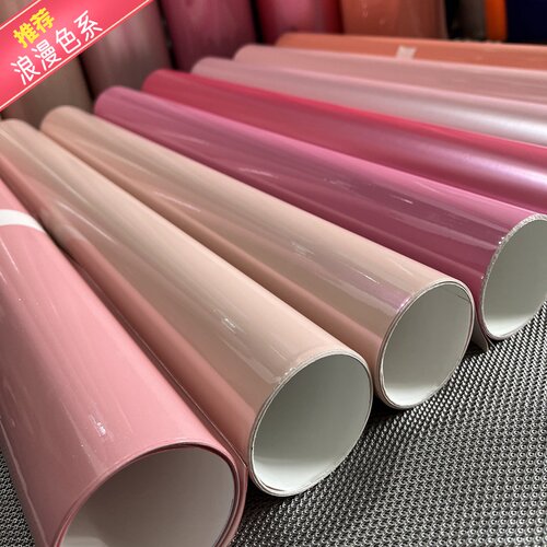 不伤车漆不留胶浪漫粉系列改色膜