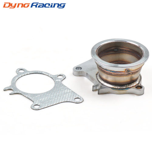 汽车改装3英寸不锈钢涡轮适配器 V型带法兰适用于T3/T4 Turbo