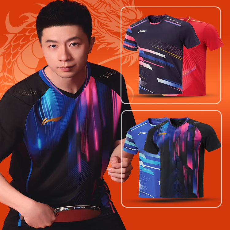 李宁2025新款乒乓球服运动服速干