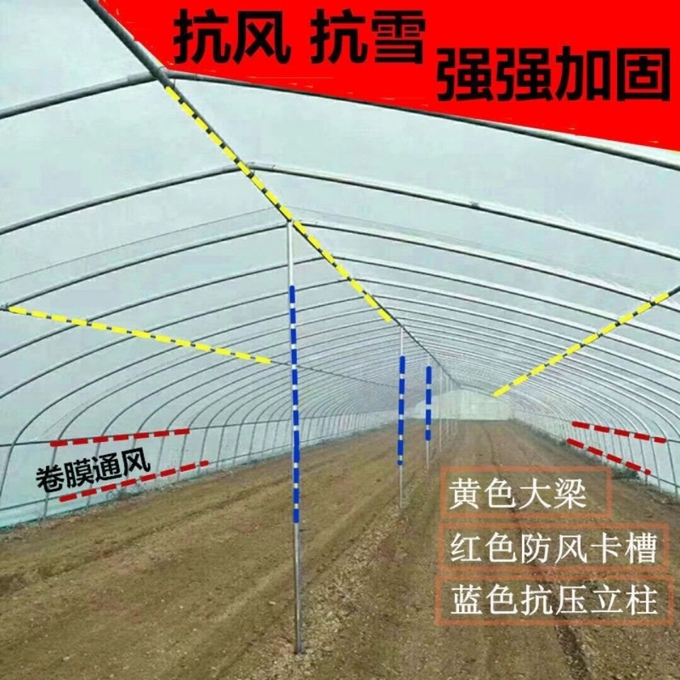 大棚全套养猪棚养牛棚养羊棚养猪大棚搭建大棚管钢管专用大棚骨架
