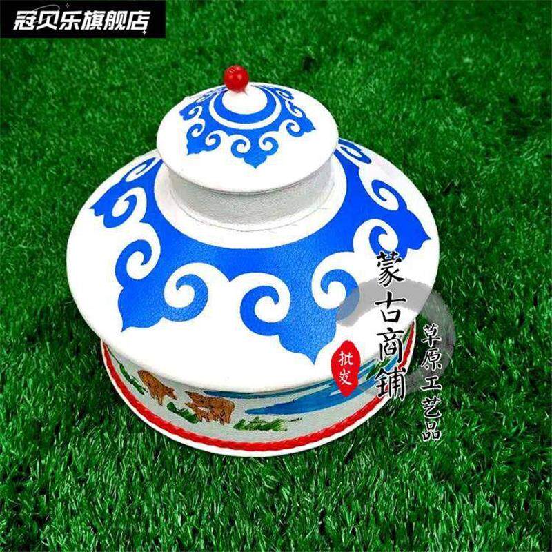 内蒙古特色手工艺品蒙古族饰品盒蒙古包模型饰品盒摆件收纳盒礼品