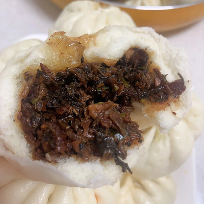【鲜做现发】梅干菜小笼包