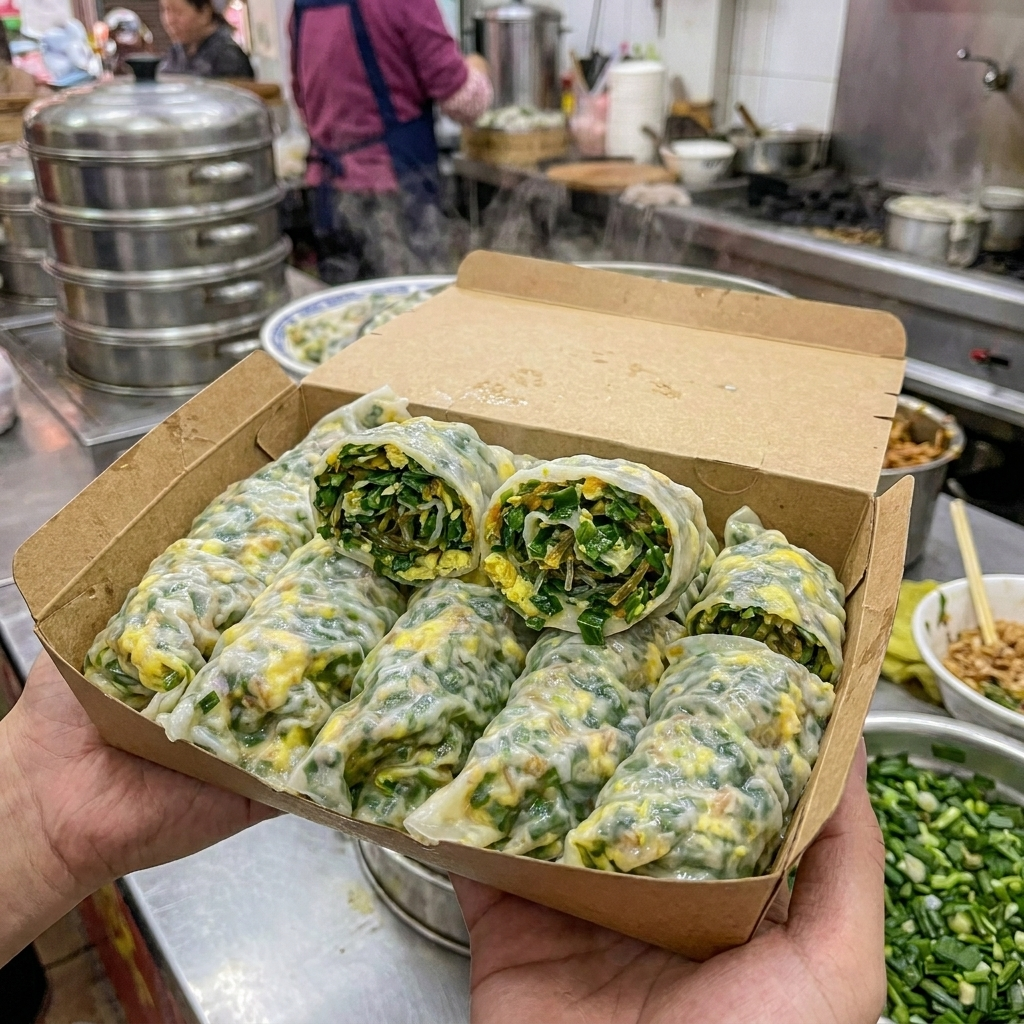 【方便快捷】菜龙水晶薄皮韭菜鸡蛋馅饼菜蟒速冻半成品河南特产