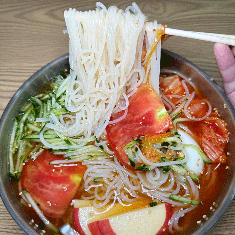 【酸甜可口】蜂蜜冷面正宗朝鲜风味东北特产凉拌健康真空包装面条