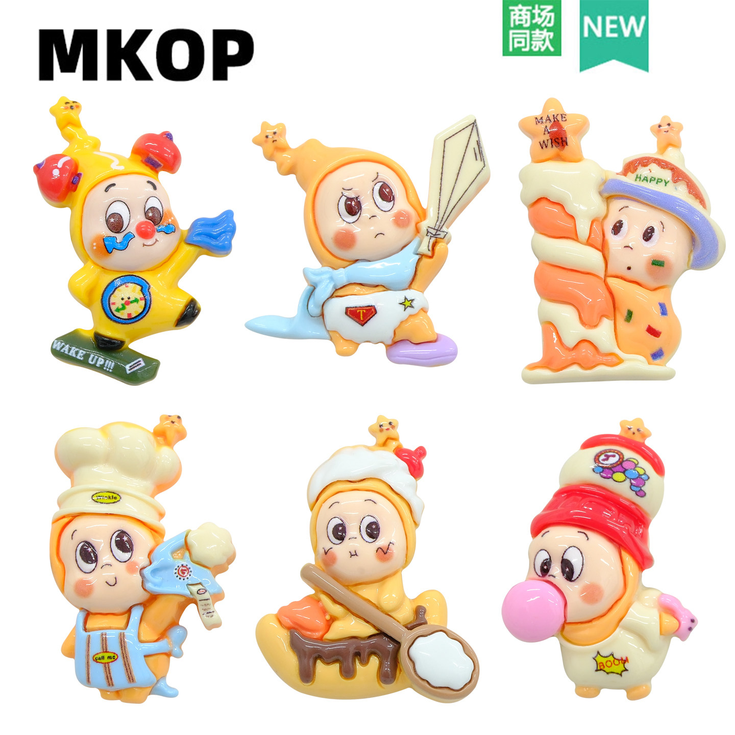 Mkop洞洞鞋配饰高级感diy鞋扣配件星星人卡通鞋花适配Crocs/Cross,服饰配件/皮带/帽子/围巾,鞋扣,淘宝优惠券,粉丝福利购,淘宝优惠卷