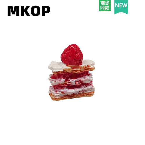 Crocs草莓蛋糕鞋花扣洞洞鞋配饰