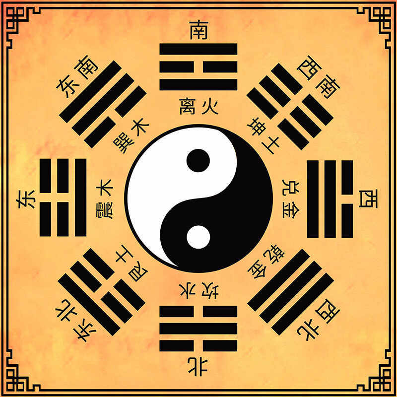 周易经门神玄关镇宅装饰画新中式