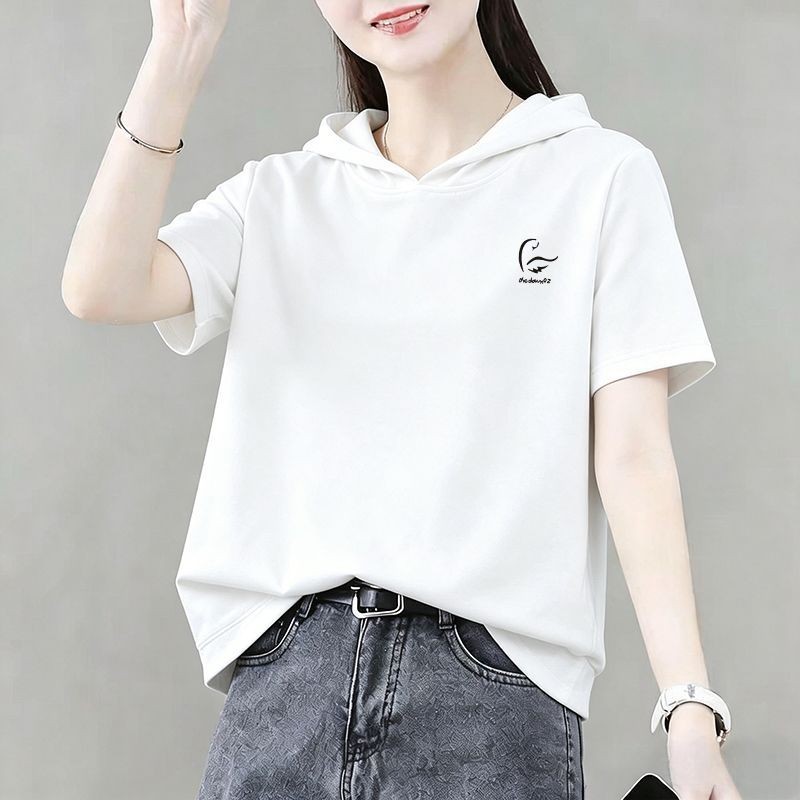 纯棉短袖印花T恤卫衣女时尚