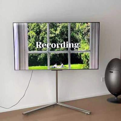 银翼电视移动支架落地式带轮电视机架子挂架55/65/75寸电视柜