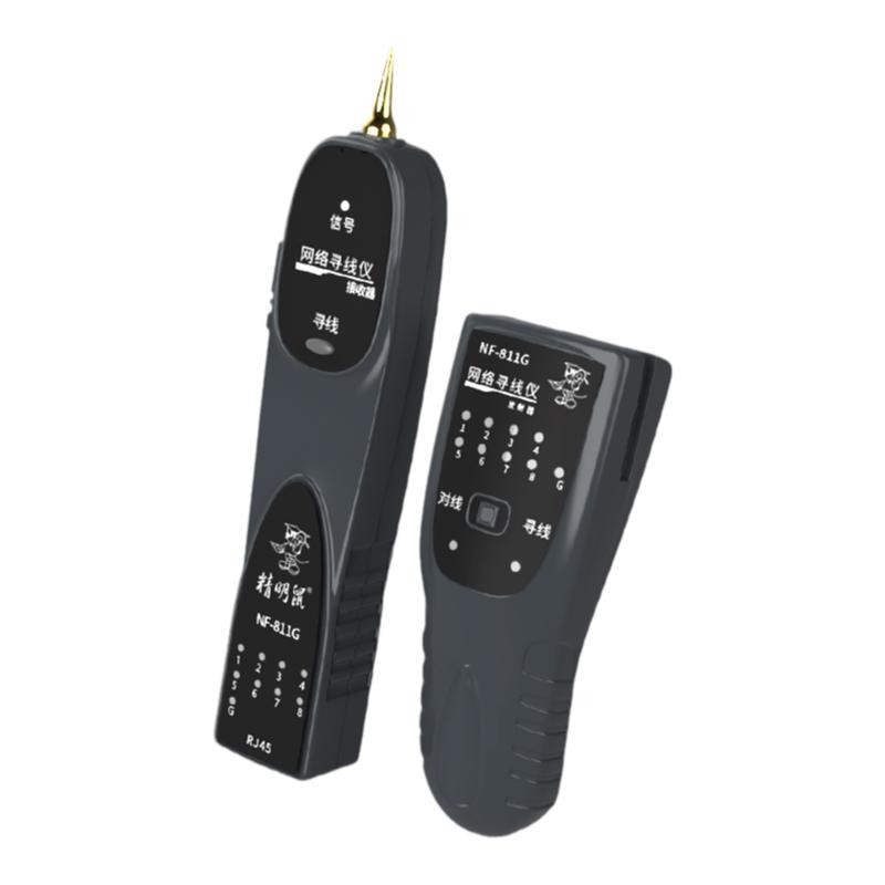 精明鼠寻线仪NF-811G网络测试仪测电话线通断POE测试寻电话线电线