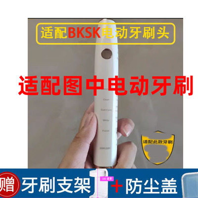 适配型电动牙刷头软毛