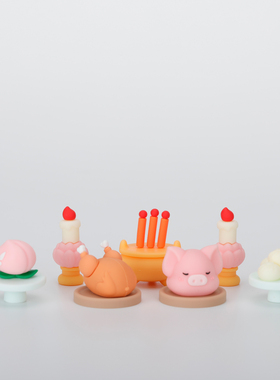 财神小贡品摆件迷你装饰工位创意