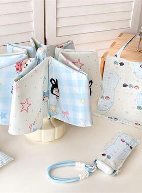 晴雨伞两用女高颜值小巧便携口袋伞全自动折叠学生太阳伞2026厂家