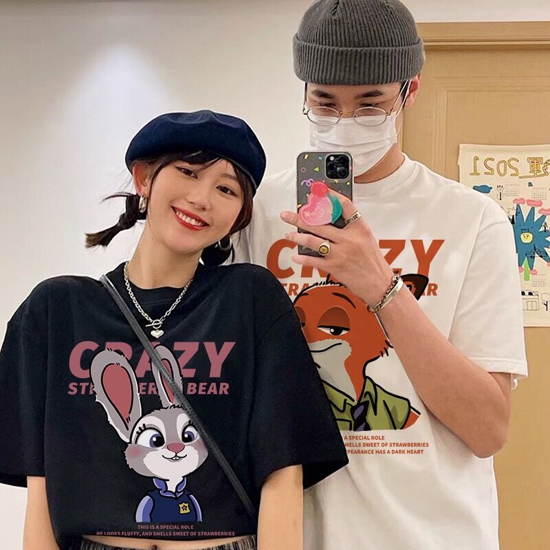 不一样的情侣装短袖T恤男女