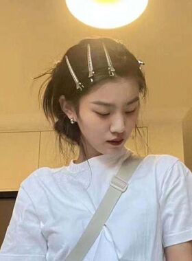 金属发夹女侧边可爱长发无痕碎发大号固定刘海夹发卡韩版学生百搭