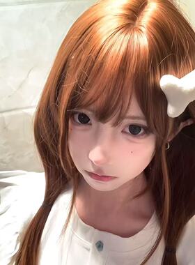 可爱骨头发夹萌趣毛绒侧边夹发卡少女y2k新款头饰素颜神器丸子头