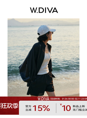 魏老板【菱镜】尼龙防晒百搭老钱风清冷衬衫短裤套装女52D172132