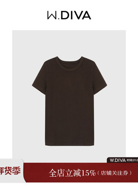 魏老板【夜行者】双面绒毛加厚设计极简休闲圆领短袖T恤3TDM80160