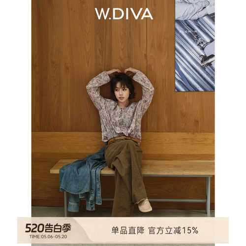 魏老板私服百支全棉印花塔克褶衬