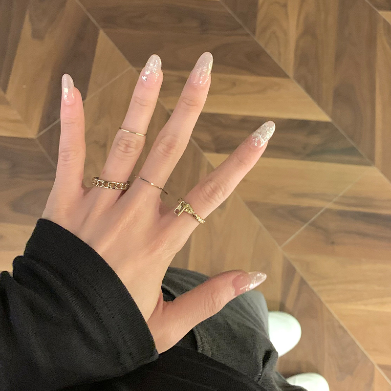 showdigu简约个性戒指