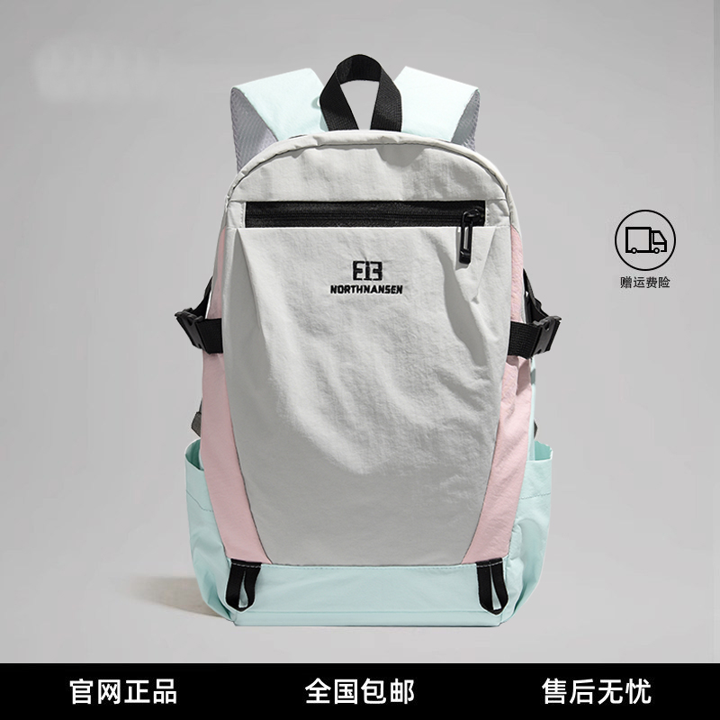 加拿大双肩包女轻便户外徒步登山包运动旅游背包防水学生书包