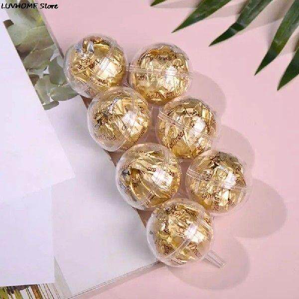 10Pcs Clear Chocolate Box Holder Plastic Chocolate Truffle