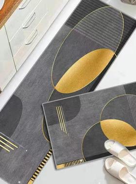 Kitchen floor mat water absorbent non-slip bathroom floormat