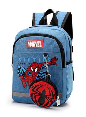 bag Spiderman children boy bookbag for school mini backpack1